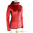 Icebreaker Away LS Zip Hood Damen Outdoorsweater-Rot-XS