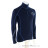Crazy Idea Fahrenheit-Zip Herren Sweater-Blau-S