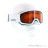 Alpina Scarabeo Junior Kinder Skibrille-Weiss-One Size