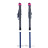 Leki Micro Vario Carbon 100-120cm Damen Trekkingstöcke-Blau-100-120