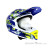 Oneal Fury RL Zen Fullface Downhill Helm-Blau-S