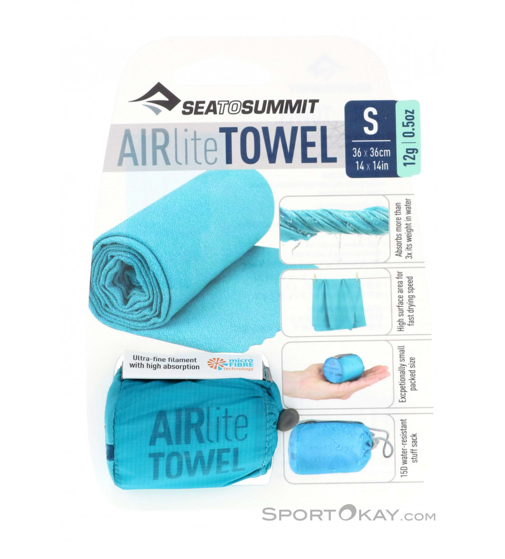 Sea to Summit AirLite Towel S Asciugamano Microfibra