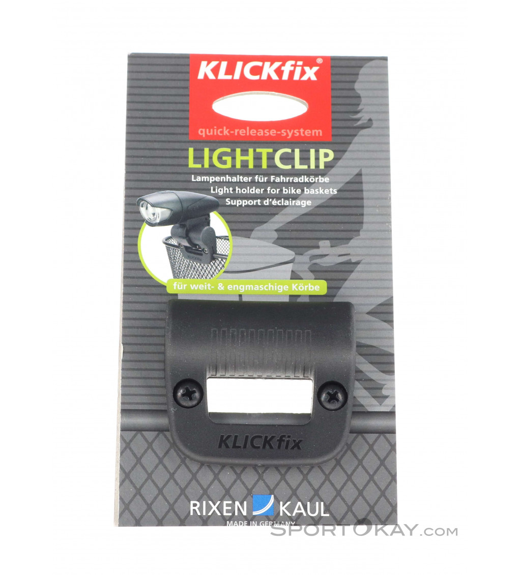 Klickfix Light Clip  Accessorio Cestino Manubrio