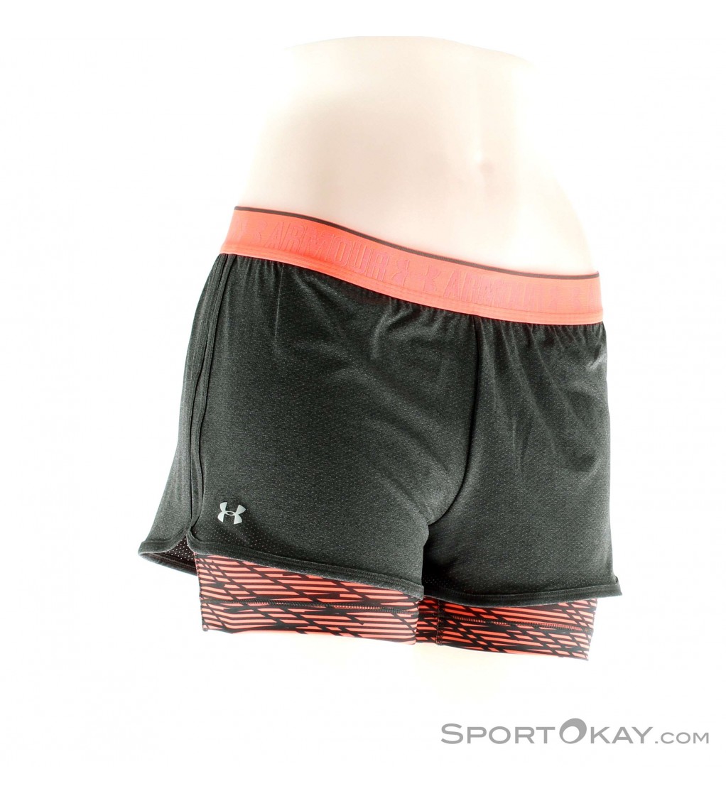 Under Armour 2-in 1 Printed Short Donna Pantalocini Fitness
