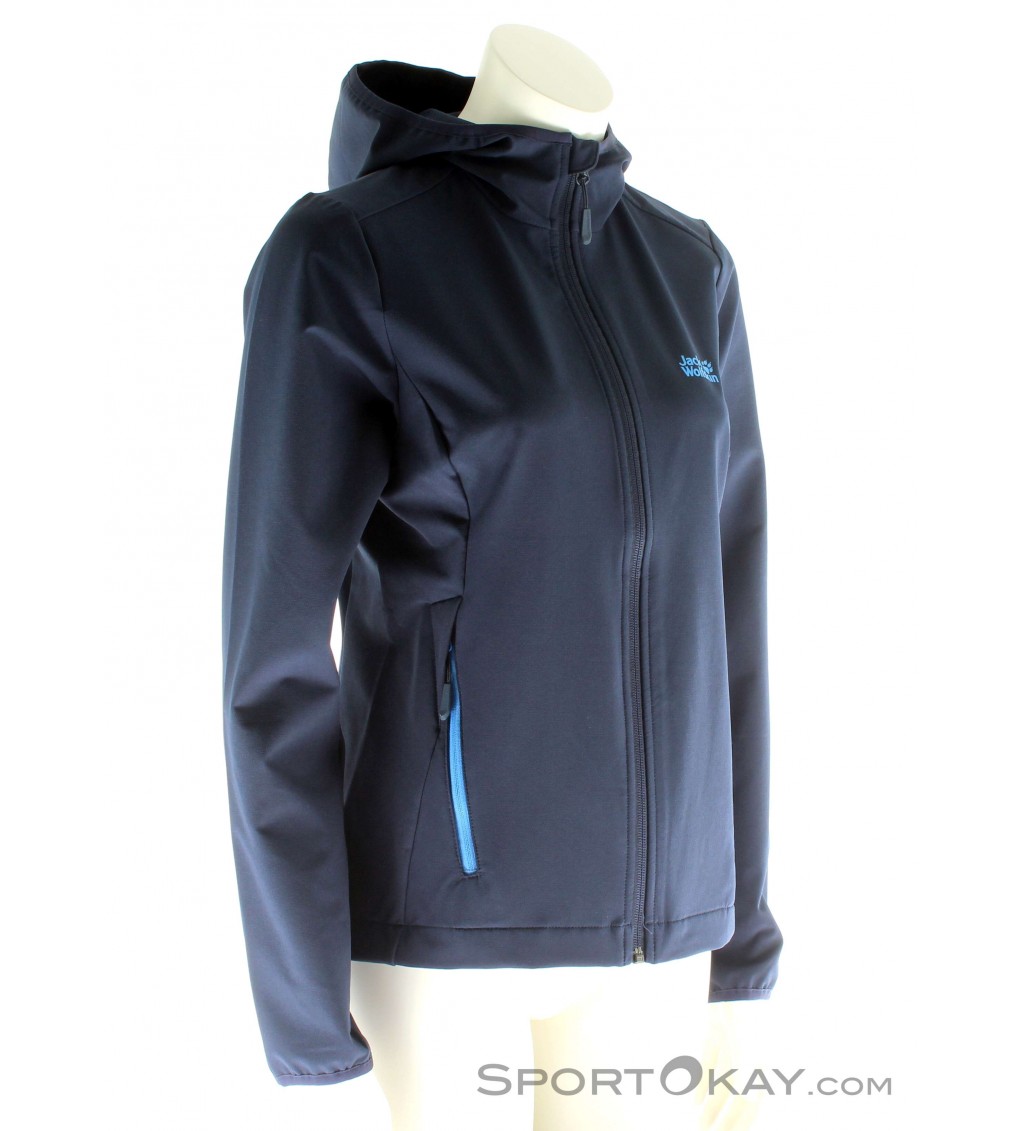 Jack Wolfskin Turbulence Softshell Donna Giacca Outdoor