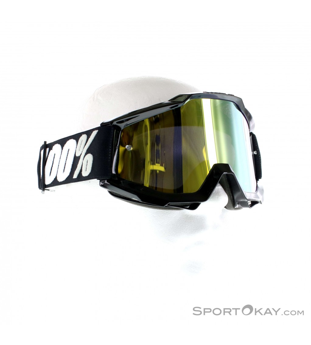 100% Accuri Anti Fog Goggle Mirror Lens Maschera Downhill