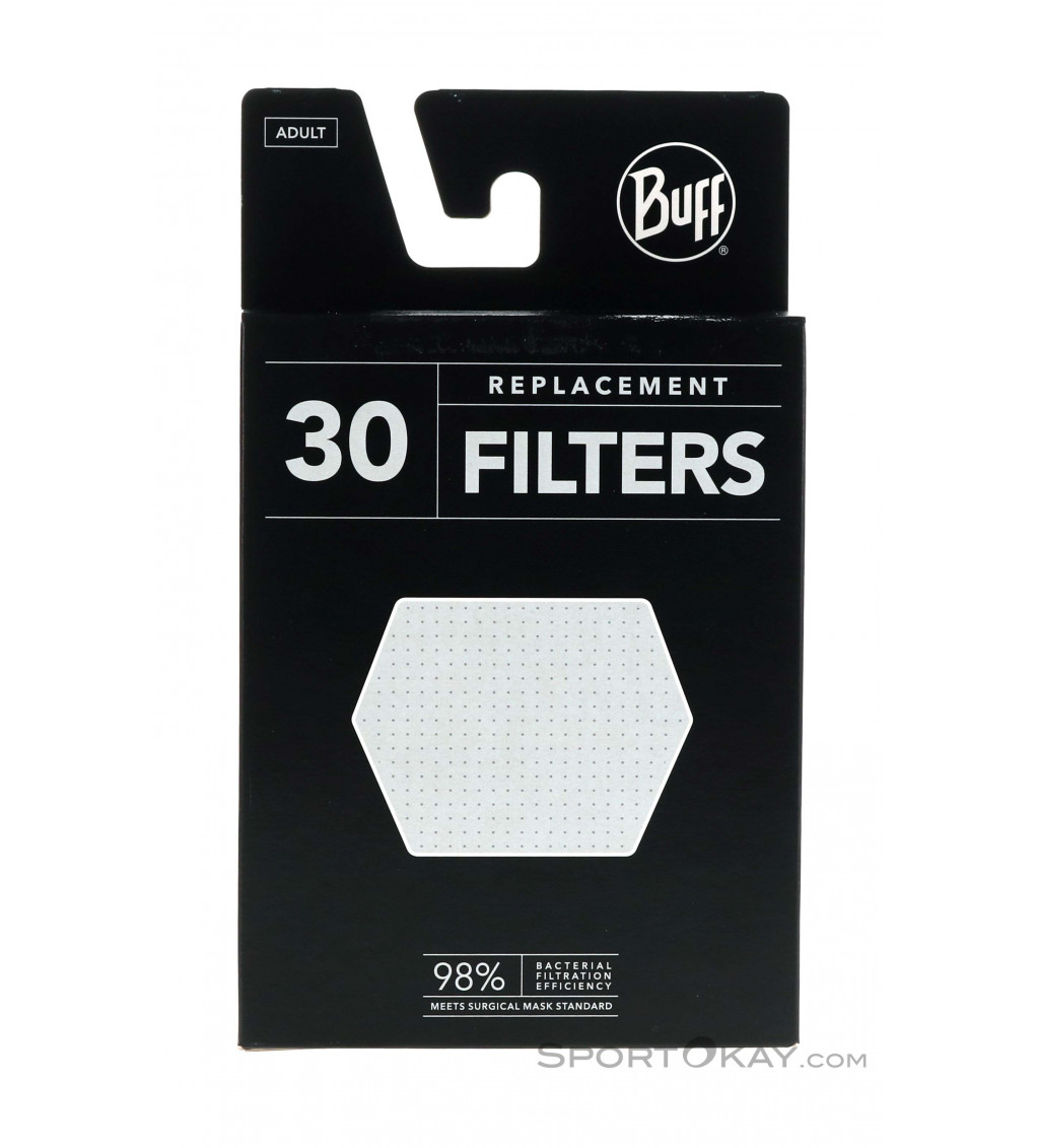 Buff Filter Pack 30 Stk. Filtro maschera
