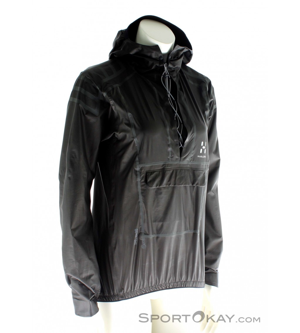 Haglöfs The Black Anorak Donna Giacca Outdoor Gore-Tex