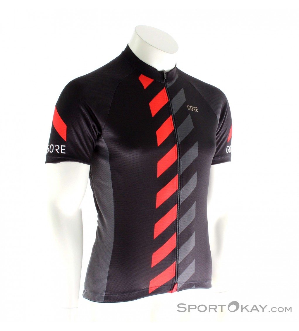Gore Bike Wear C3 Vertical Jersey Uomo Maglia da Bici - T-Shirt & magliette  - Abbigliamento da ciclismo - Bike - Tutti