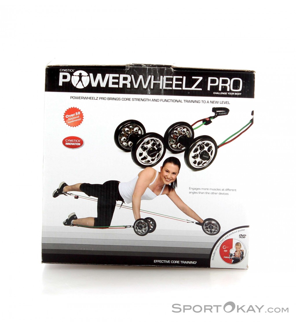 Gymstick Power Wheelz Pro Attrezzatura Fitness
