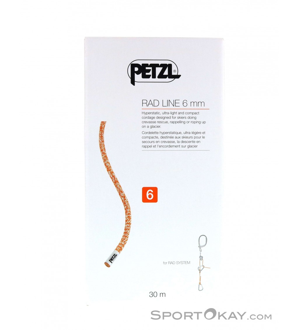 Petzl Rad Line 6mm Corda 30m