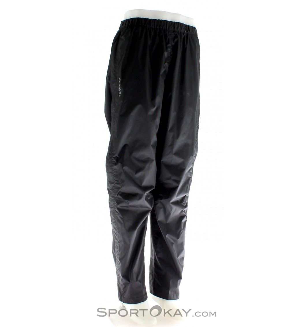 Vaude Fluid Full Zip Uomo Pantaloni Impermeabili - Pantaloni e pantaloncini  - Abbigliamento da ciclismo - Bike - Tutti