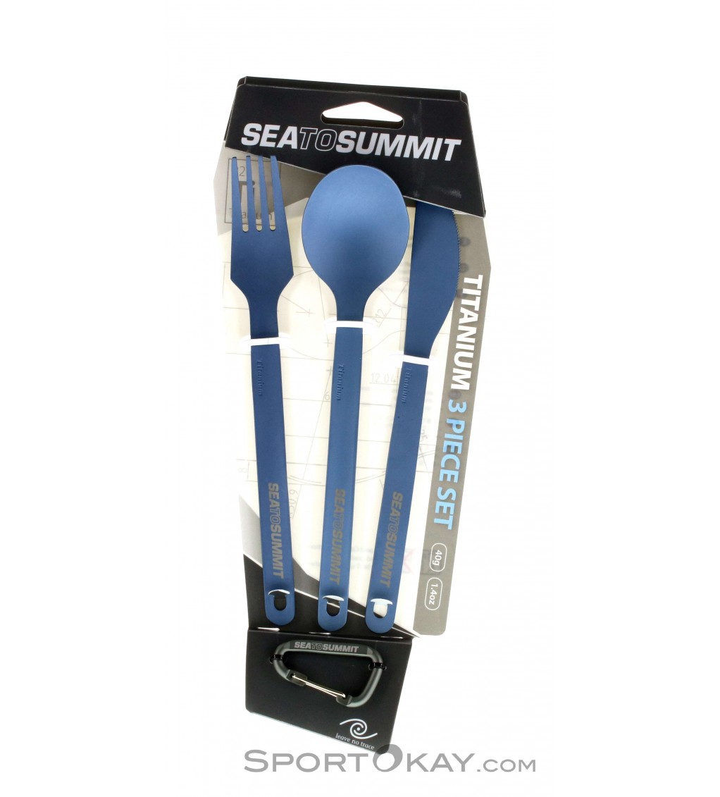 Sea to Summit Titanium Cutlery Set Posate