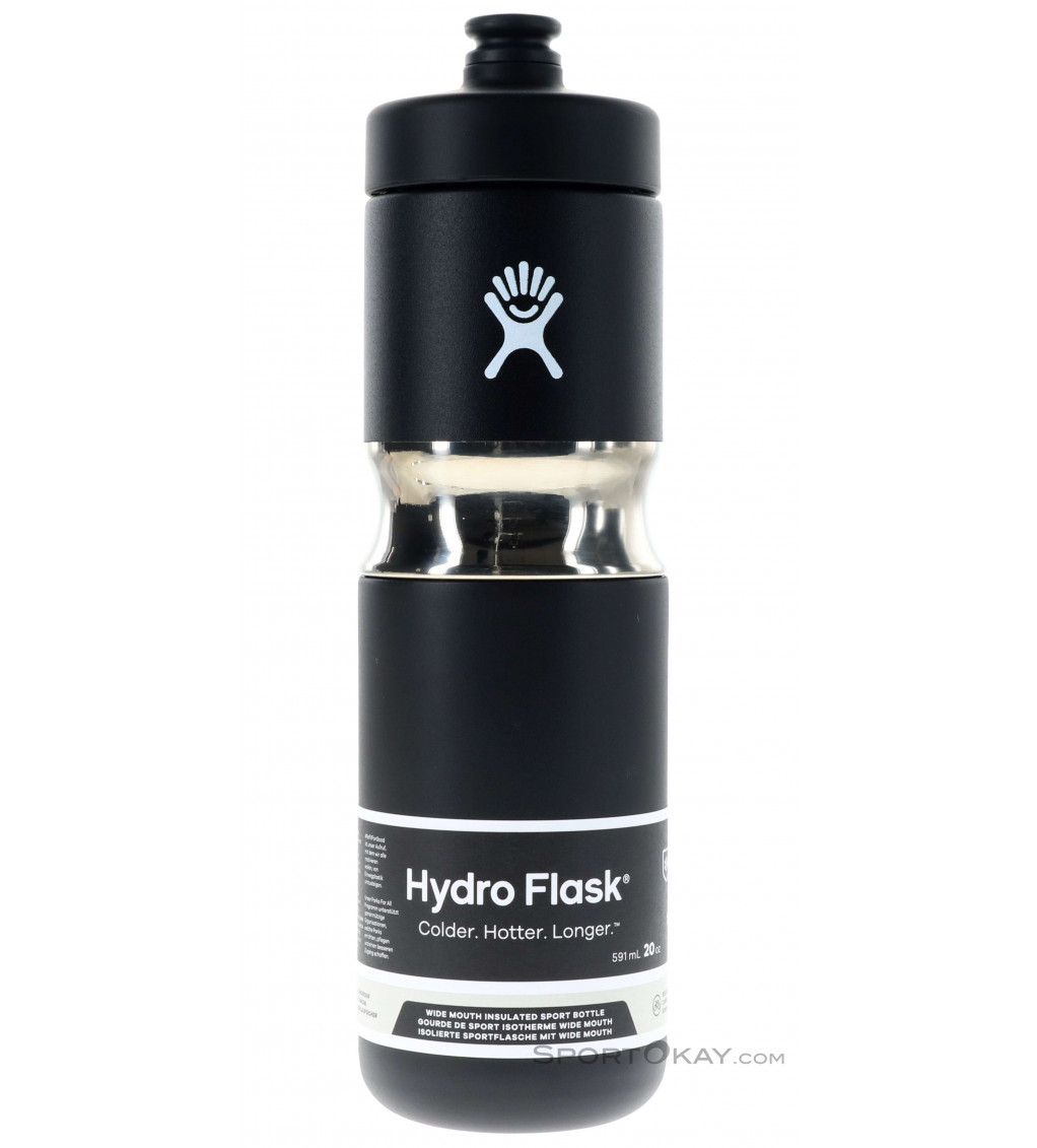 Hydro Flask 20Oz Wide Mouth Insulated Sport 591ml Borraccia Thermos