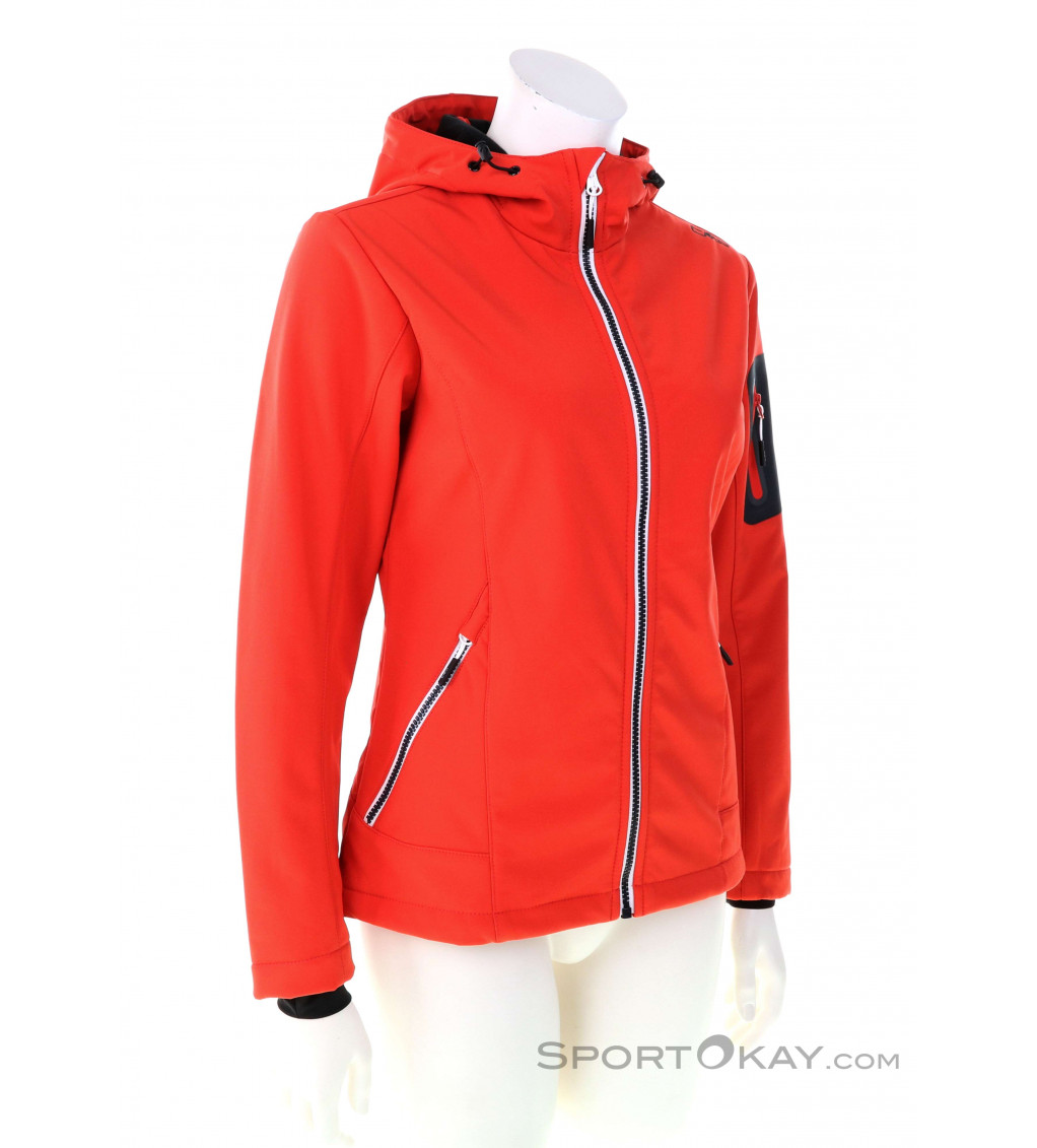 CMP Fix Hood Softshell Donna Giacca Outdoor