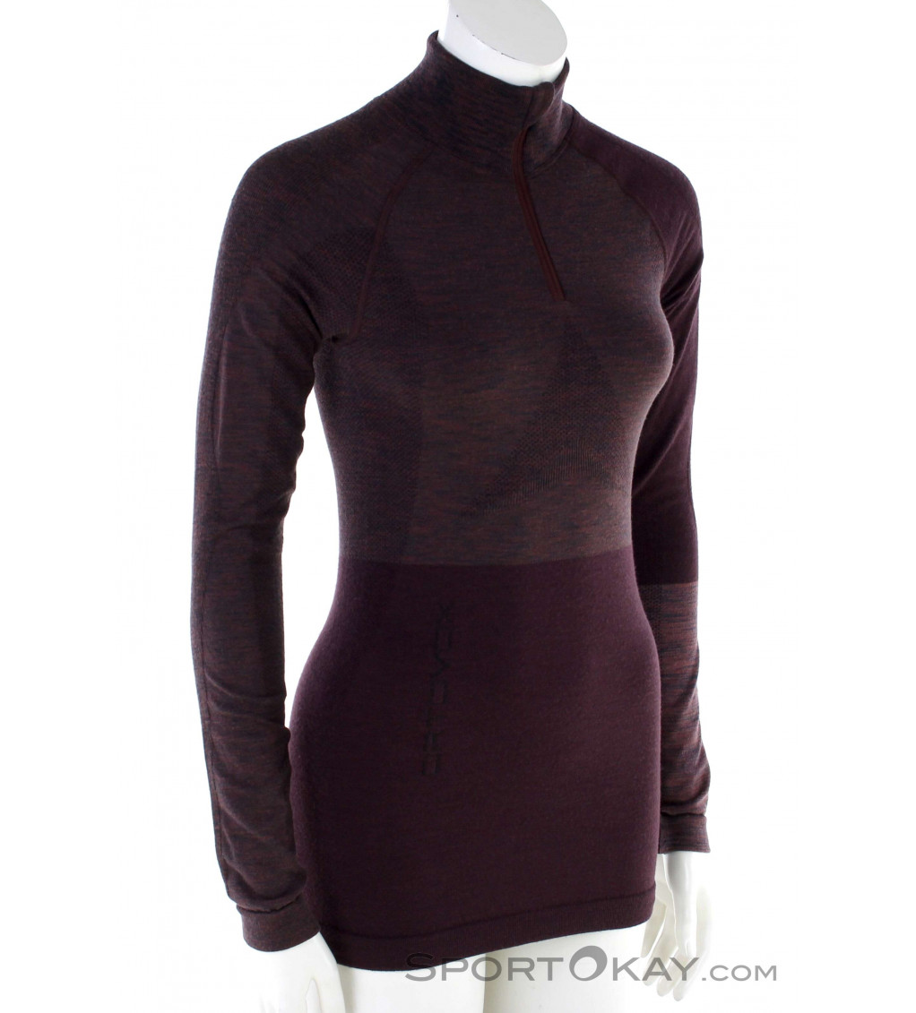 Ortovox Competition Long Sleeve Zip Donna Maglia funzionale