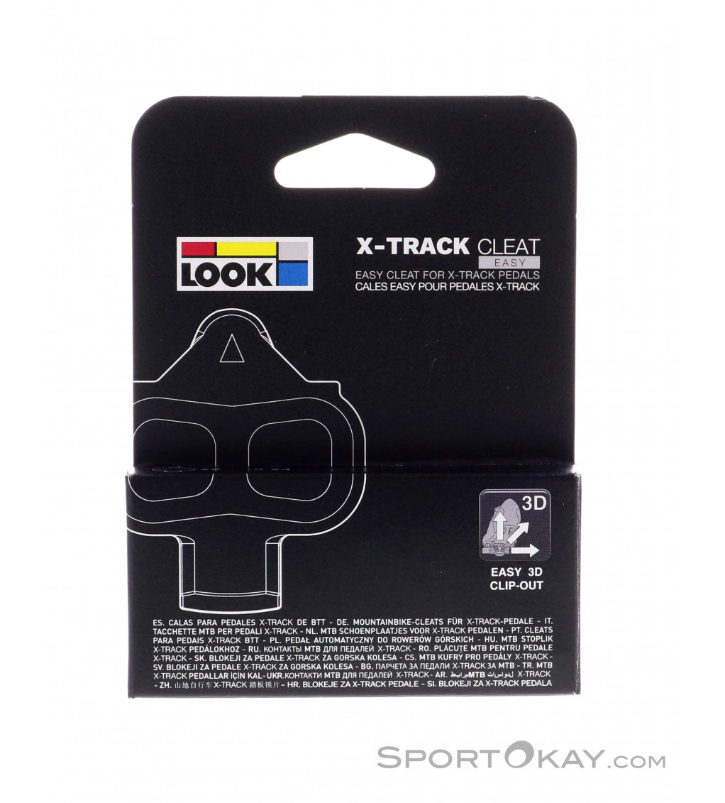 Look Cycle X-Track Geo XC Easy Tacchetti Pedali