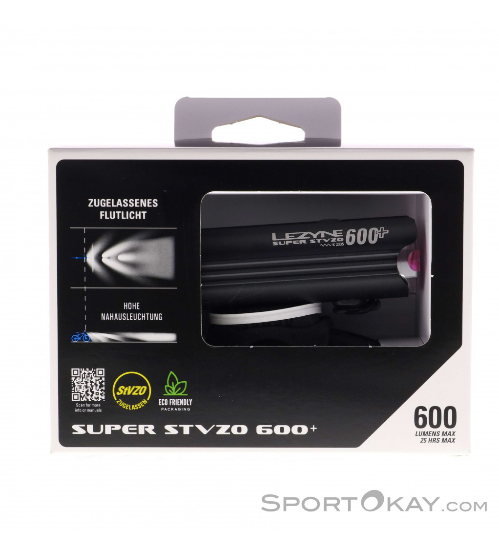 Lezyne Super Drive 600+ StVZO Luce Anteriore per Bici