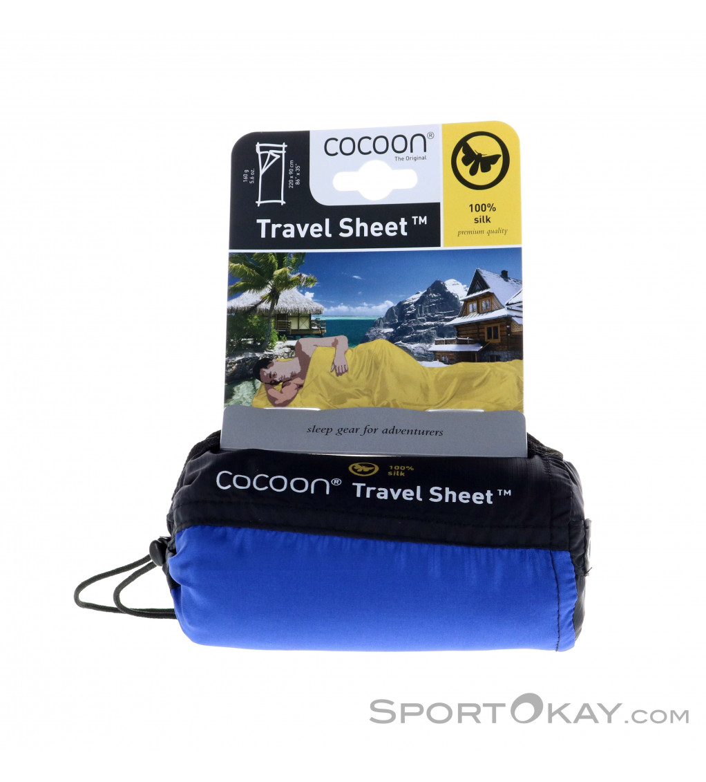 Cocoon Travel Sheet Sacco A Pelo In Seta