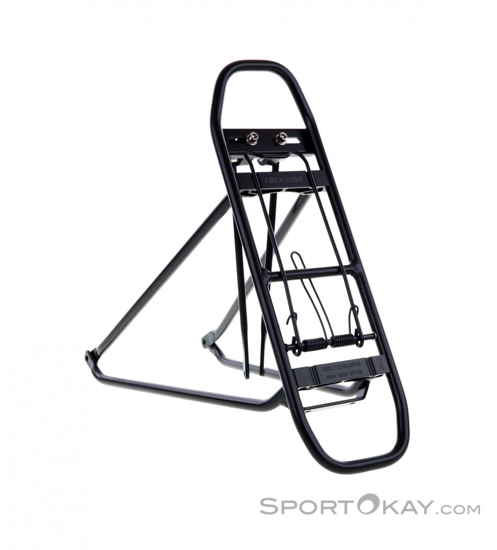 Portapacchi Racktime Eco 2 - Nero, Universale, Leggero E Resistente Per Biciclette