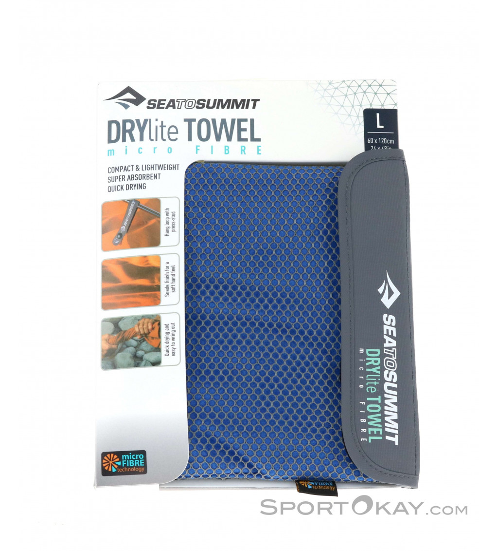 Sea to Summit DryLite Towel L Asciugamano Microfibra