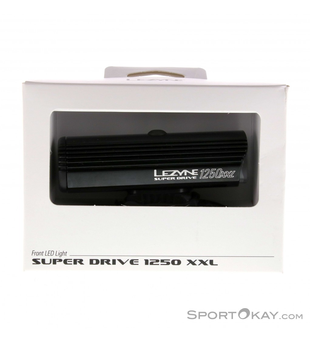Lezyne Super Drive 1250XXL Faro Anteriore