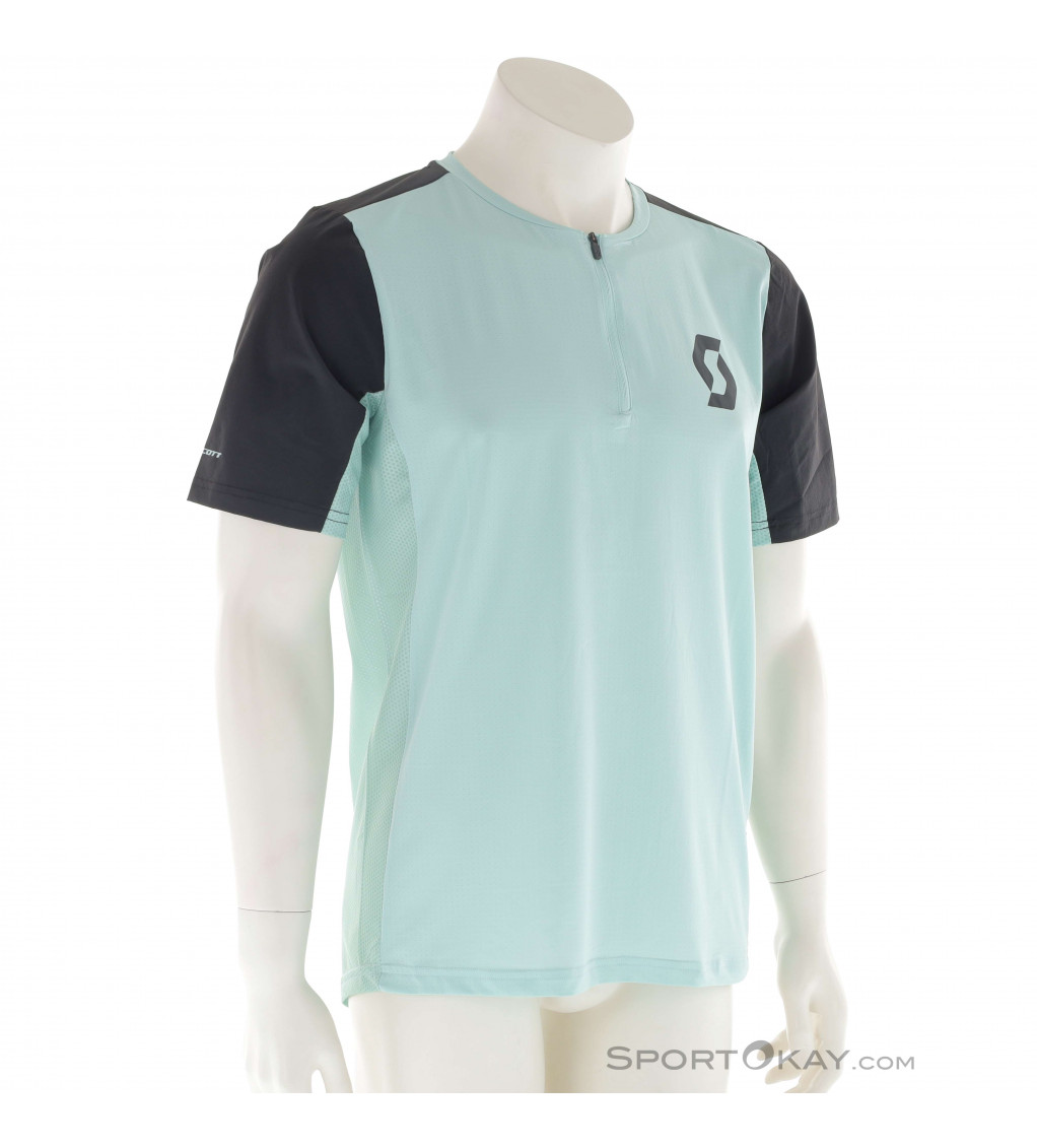 Scott Trail Vertic Zip SS Uomo Maglia da Bici