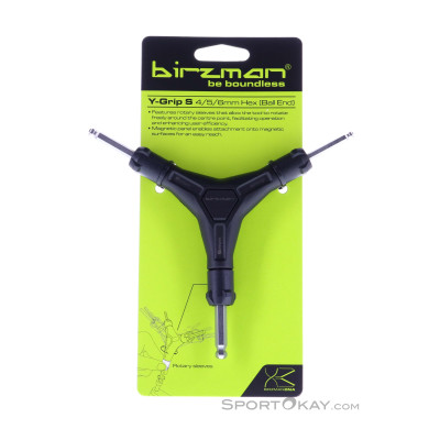 Birzman Y-Grip-S Ball Point 4/5/6mm Chiave a Brugola