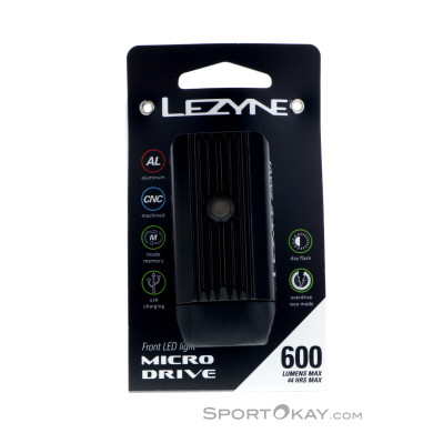 Lezyne Micro Drive 600 XL Luce Anteriore per Bici
