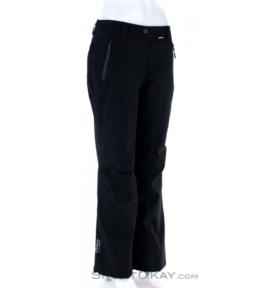 Icepeak Freyung Short Leg Womens Ski Pant  Black  Ski Clothing   Accessories from Ski Bartlett UK
