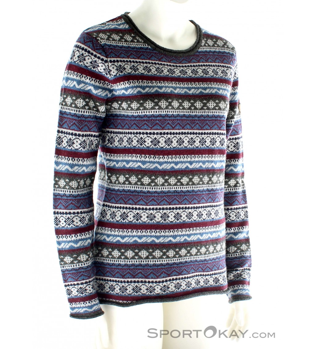 Fjällräven Övik Folk Knit Sweater Womens Outdoor Sweater