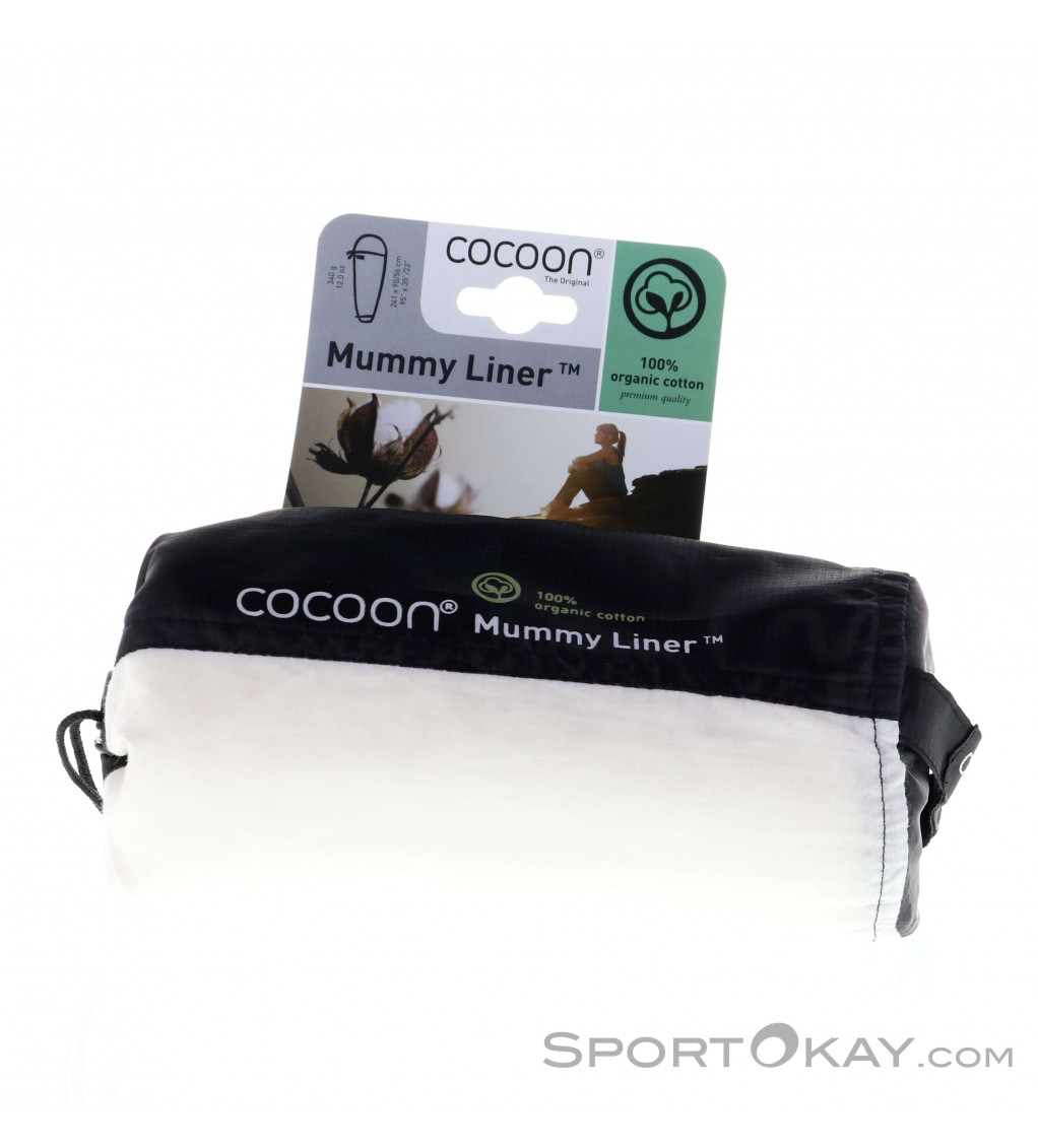Cocoon Mummy Liner Bio-Baumwoll Sleeping Bag