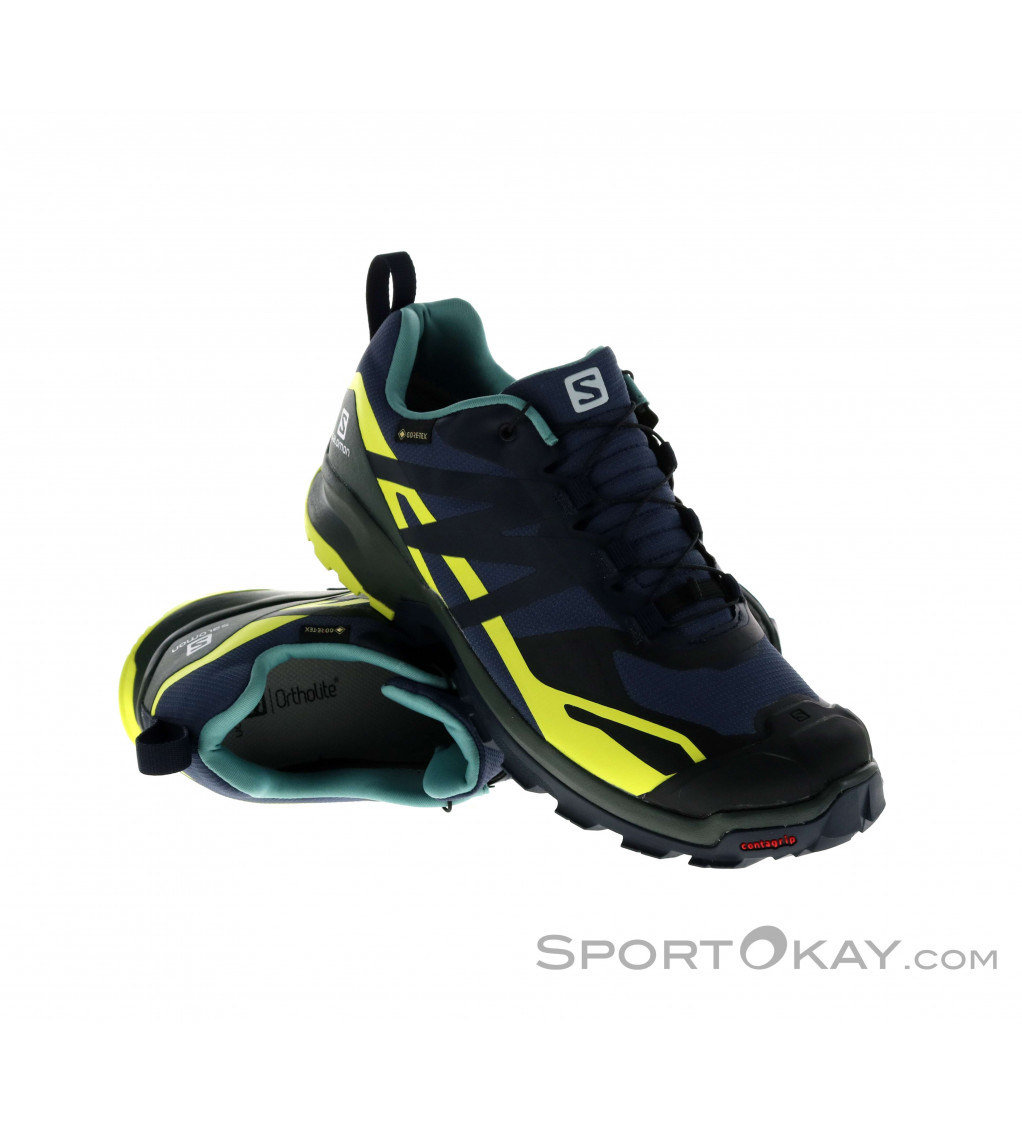 Salomon Men's XA Pro 3D V8 Trail Olive Running Shoes