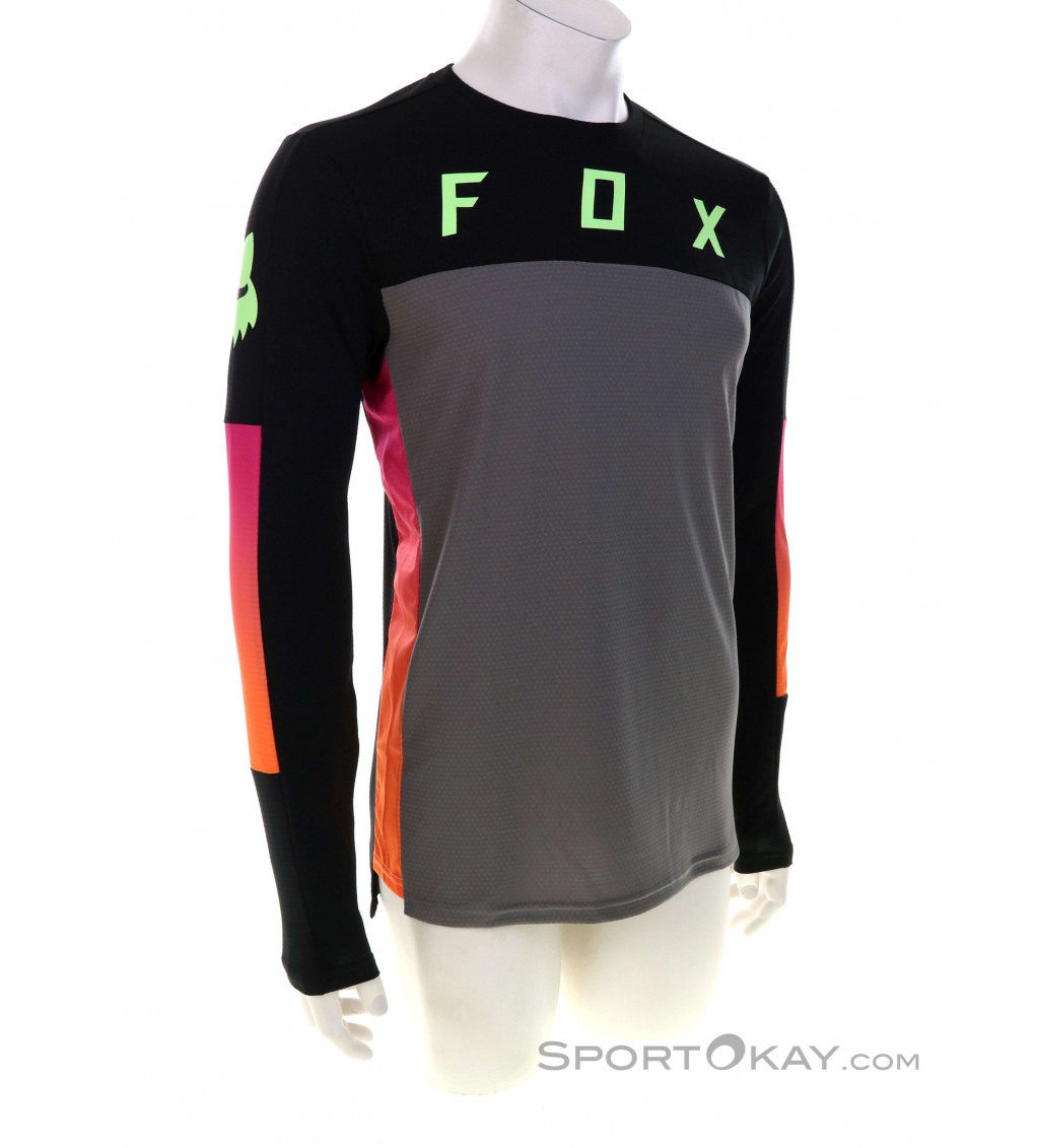 Fox Defend Cekt LS Mens Biking Shirt Shirts T Shirts Bike