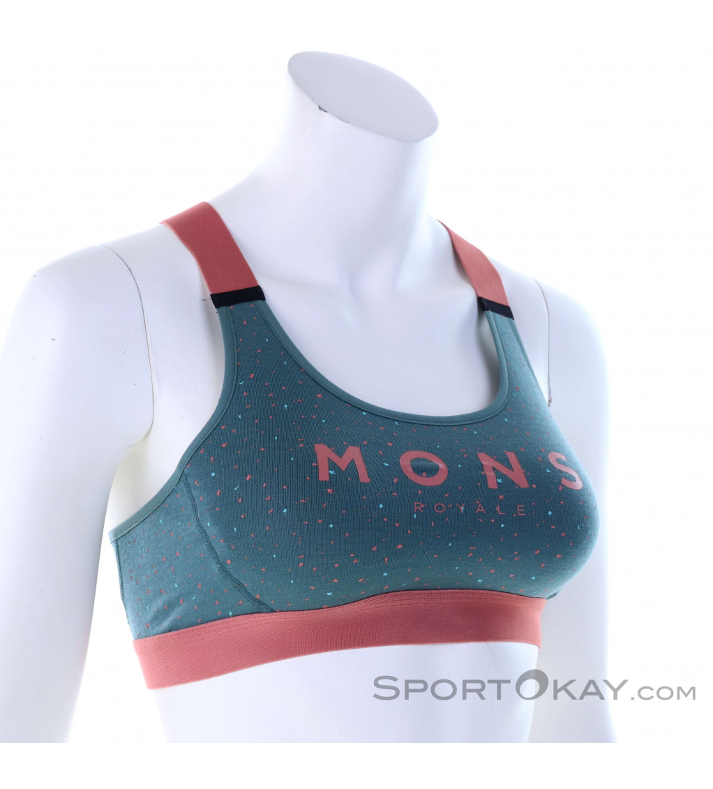 Mons Royale Women's Sierra Sports Bra - Merino wool 