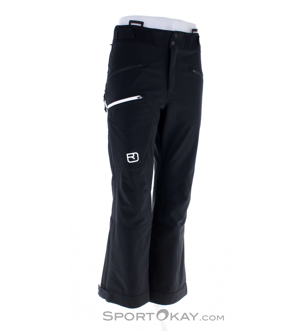 Ortovox Bacun Mens Ski Touring Pants Short Cut
