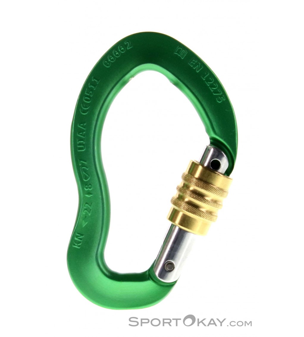 AustriAlpin Micro Eloxiert Safe Lock Carabiner
