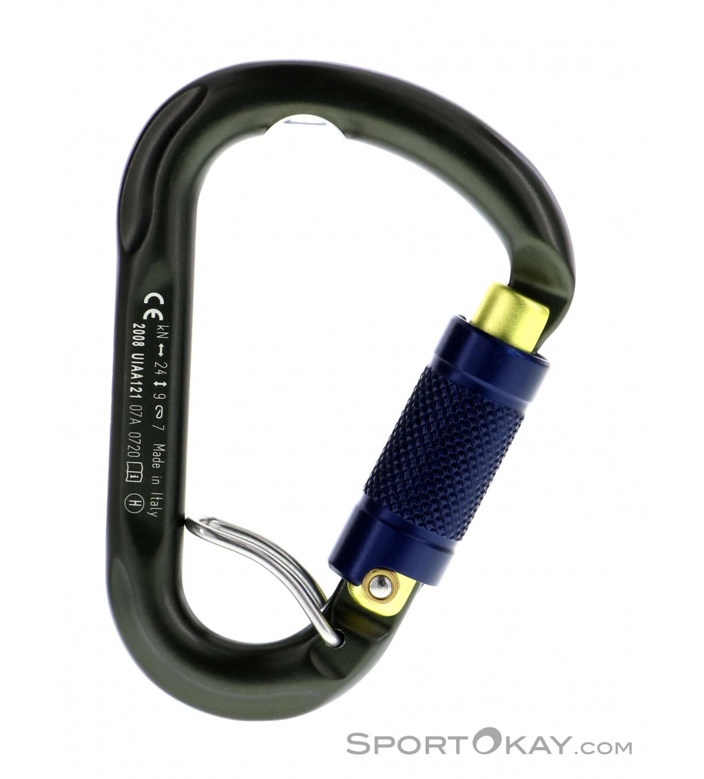 Petzl Grigri 1 Climbing Belay Gear Device, Locking Carabiner, Grip Pro  Trainer