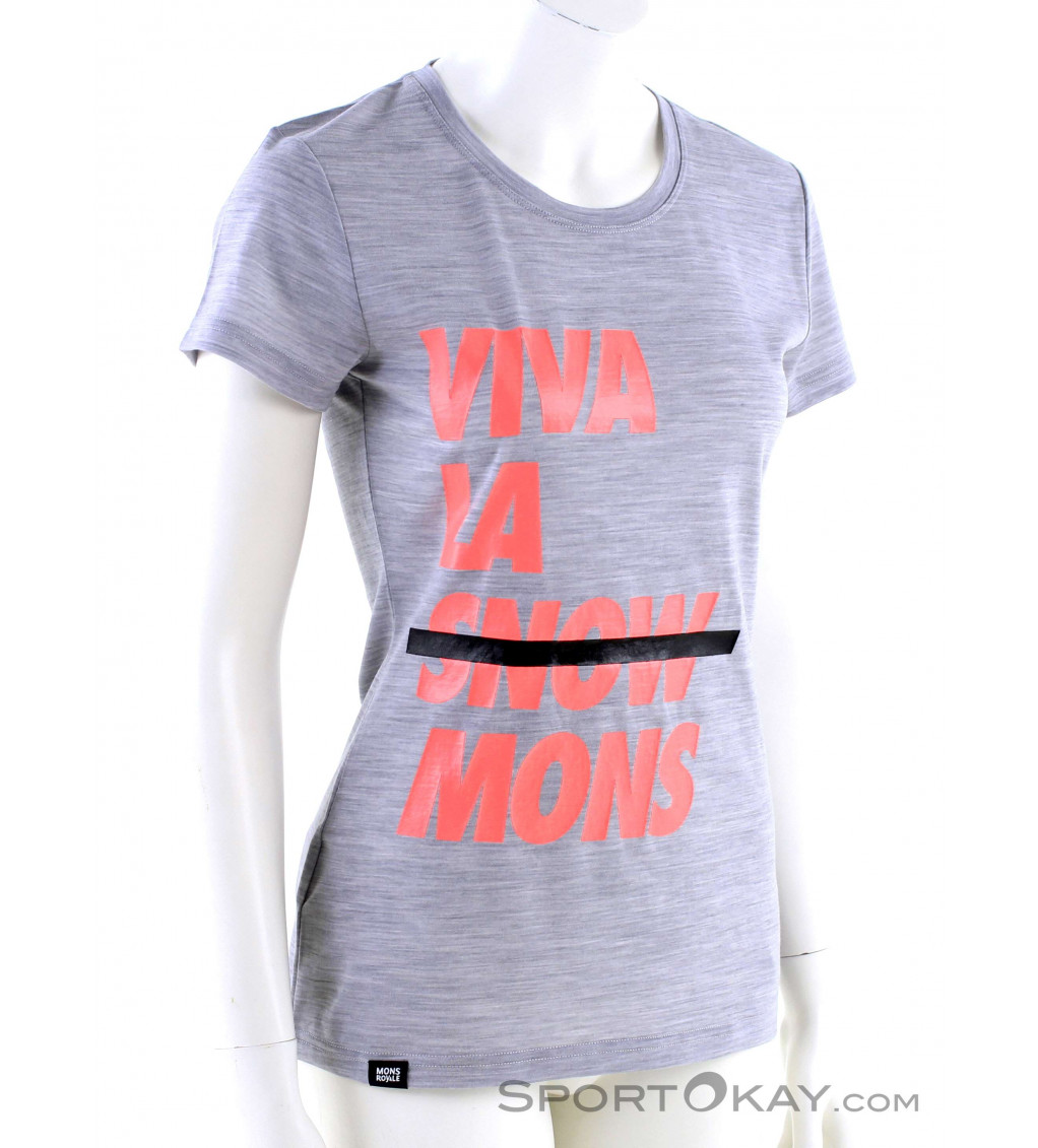 Mons Royale Viva La Tee Women T-Shirt