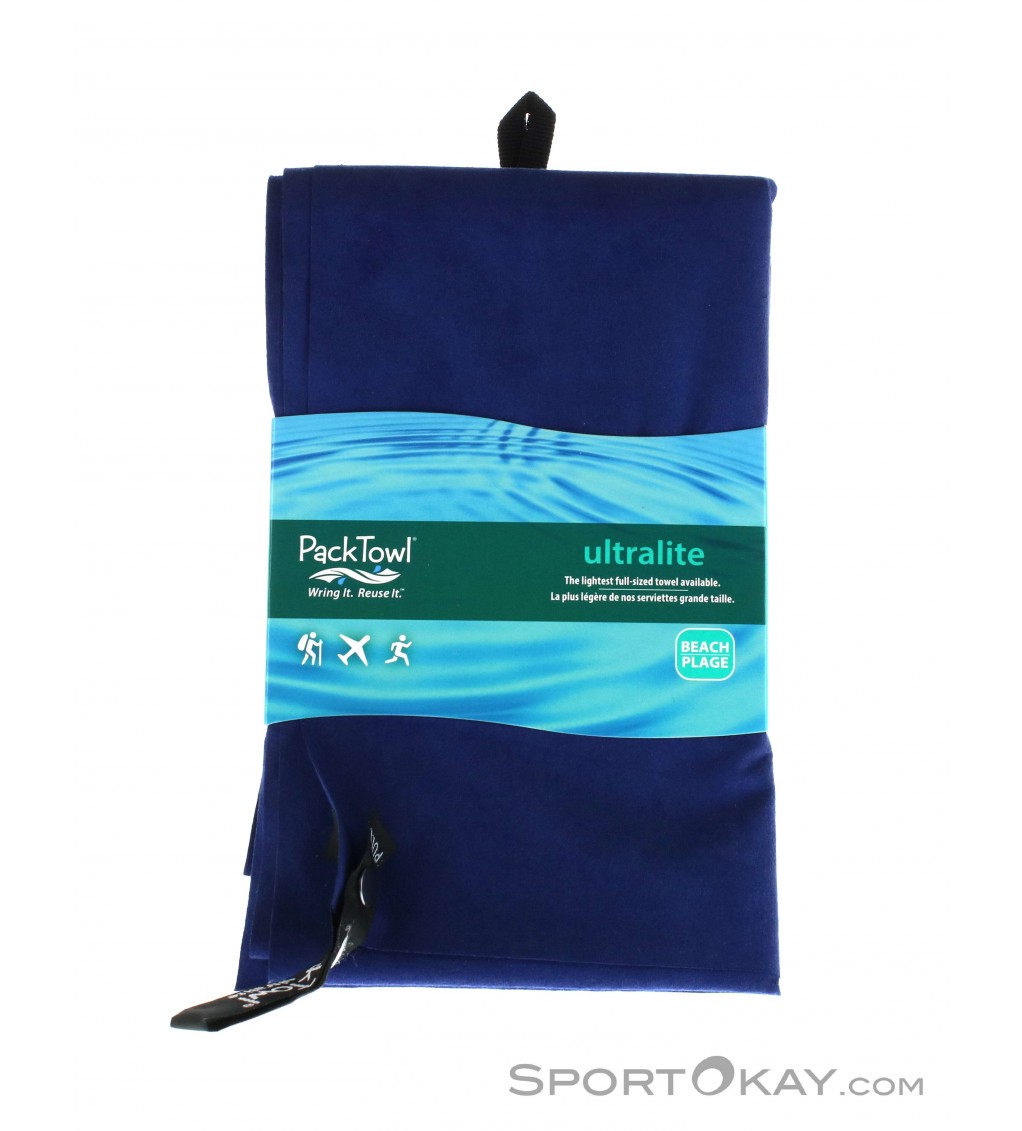 Packtowl Ultra Lite Beach Microfibre Towel