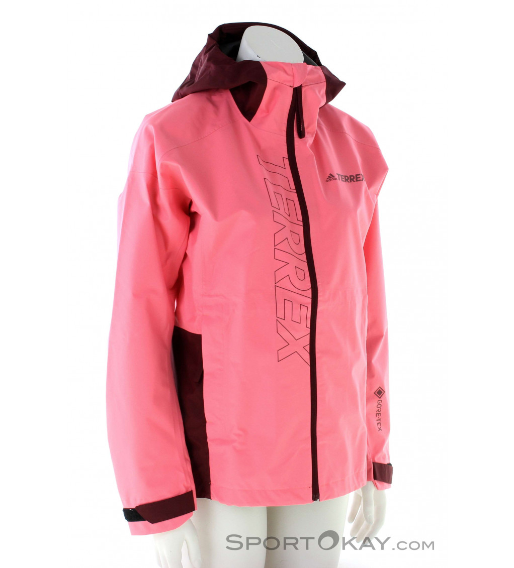 Mammut Gore-tex Women Rain Waterproof Pink Jacket size Large (L)