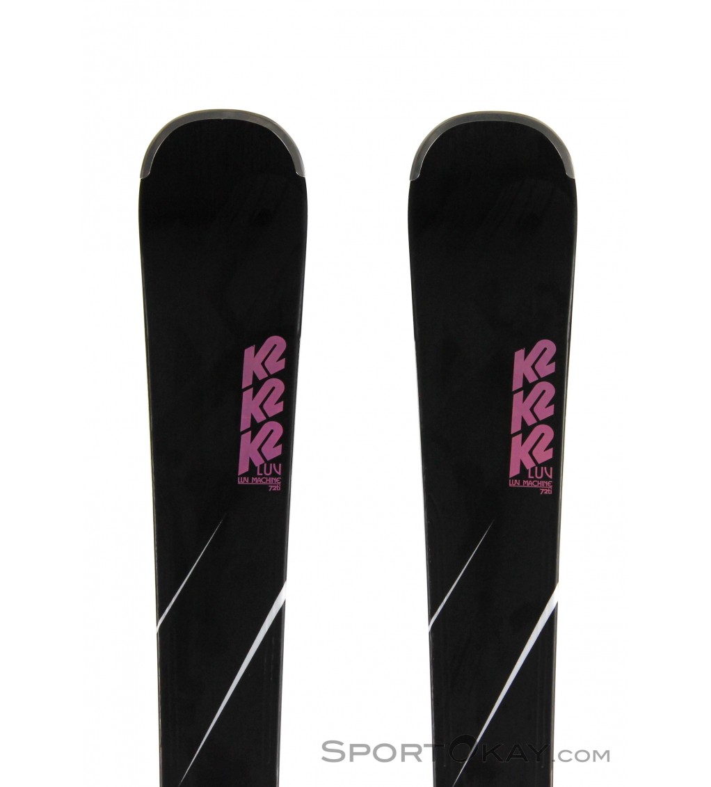K2 Luv Machine 72 TI + ERC 11 TCX Womens Ski Set 2019