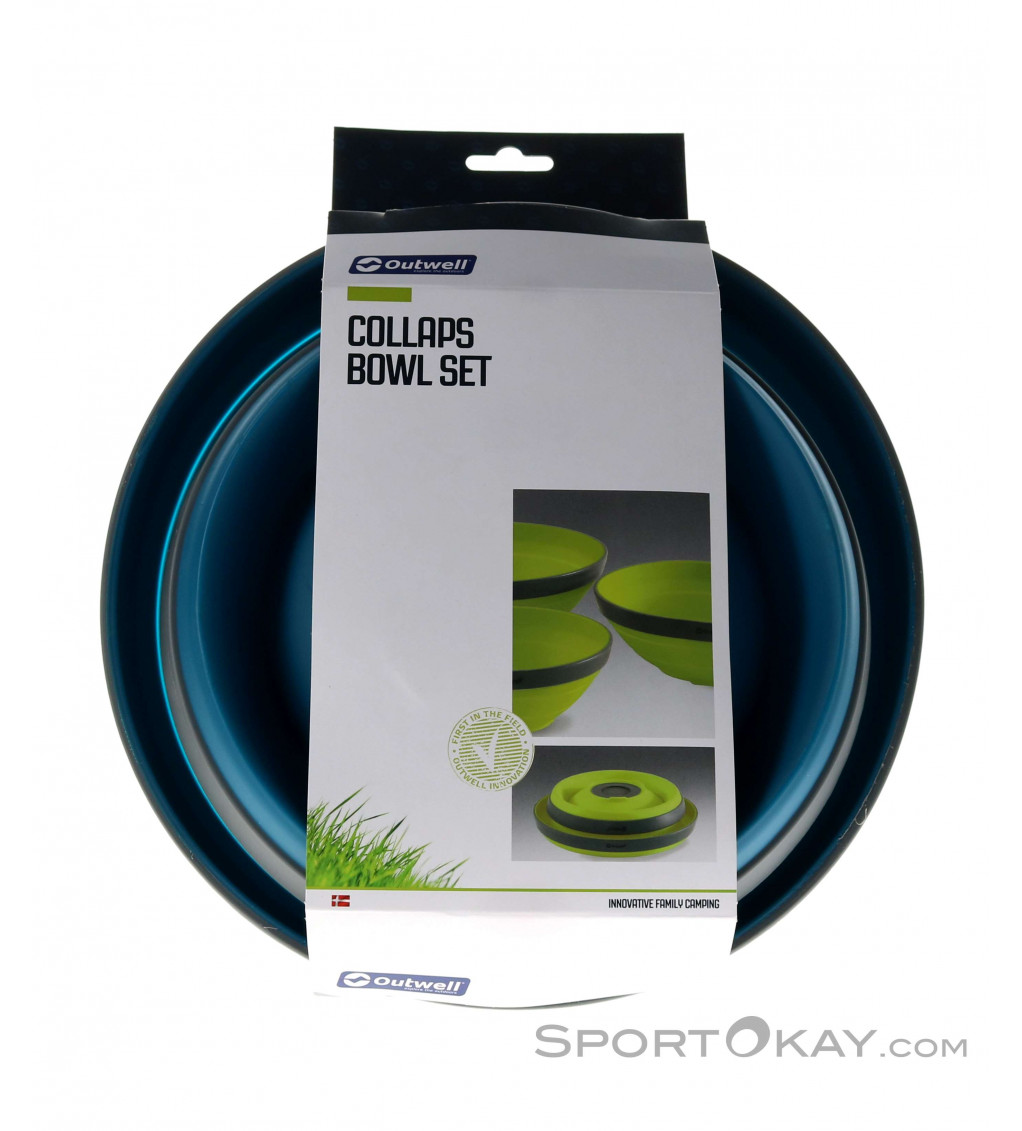 Outwell Collaps Bowl Set Camping Crockery