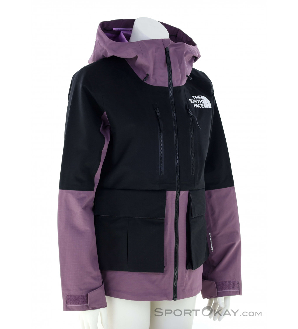 North face purple ski jacket on sale