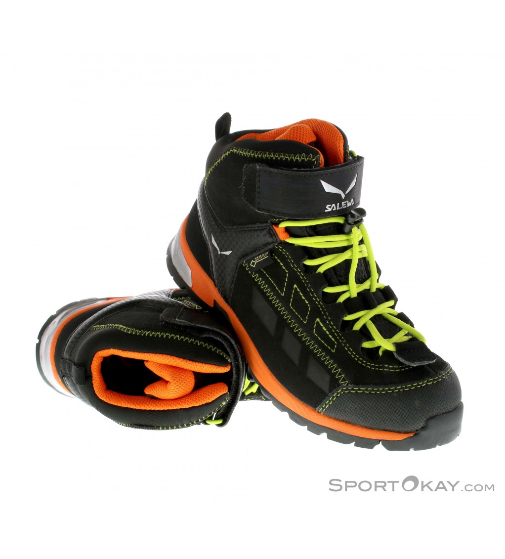 zich zorgen maken Bont informatie Salewa JR ALP Player Mid GTX Kids Hiking Boots Gore-Tex - Hiking Boots -  Shoes & Poles - Outdoor - All