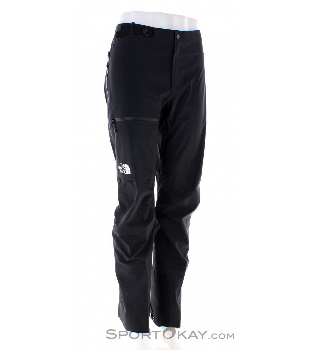 Womens The North Face Hiking Pants Size 6 Black Nylon Low Rise Roll Up Leg