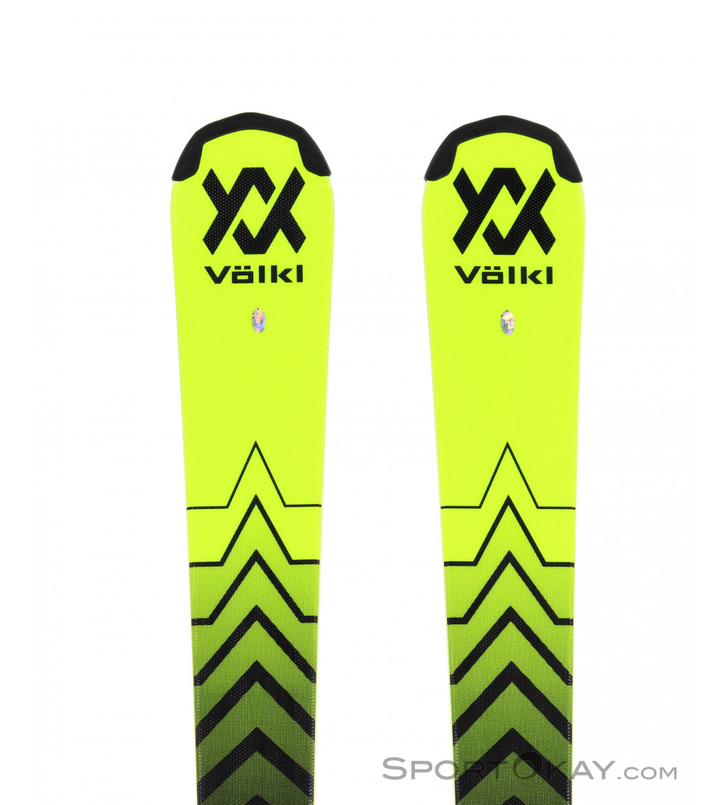 Völkl Racetiger Jr. Pro + 7.0 vMotion Jr Youth Ski Set 2023