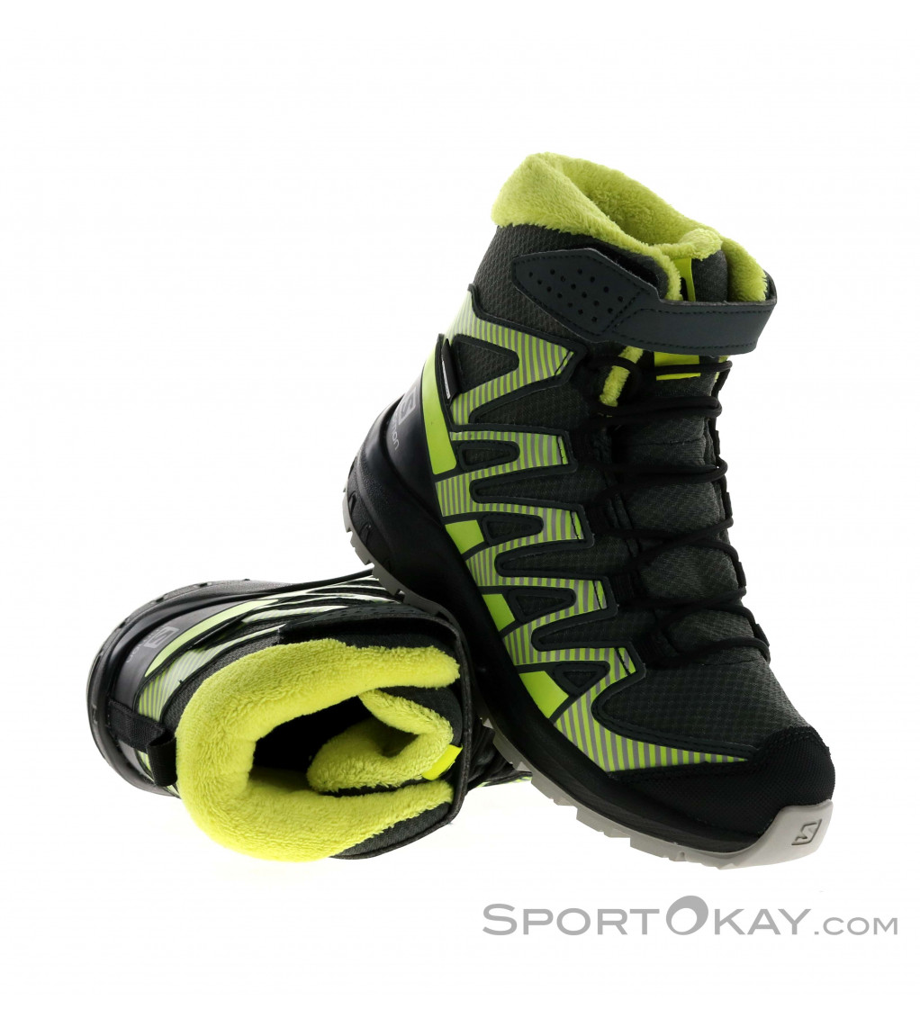 Hiking & Salomon Pro Boots All GTX V8 Winter Outdoor - Kids - Poles Shoes Gore-Tex Boots - CSWP XA - Hiking