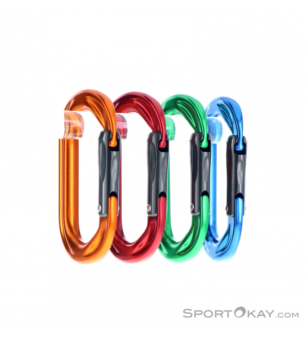 DMM PerfectO Straight Gate 4 Pack Carabiner Set