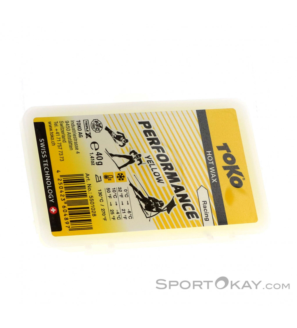 Toko Performance yellow 40g Hot Wax